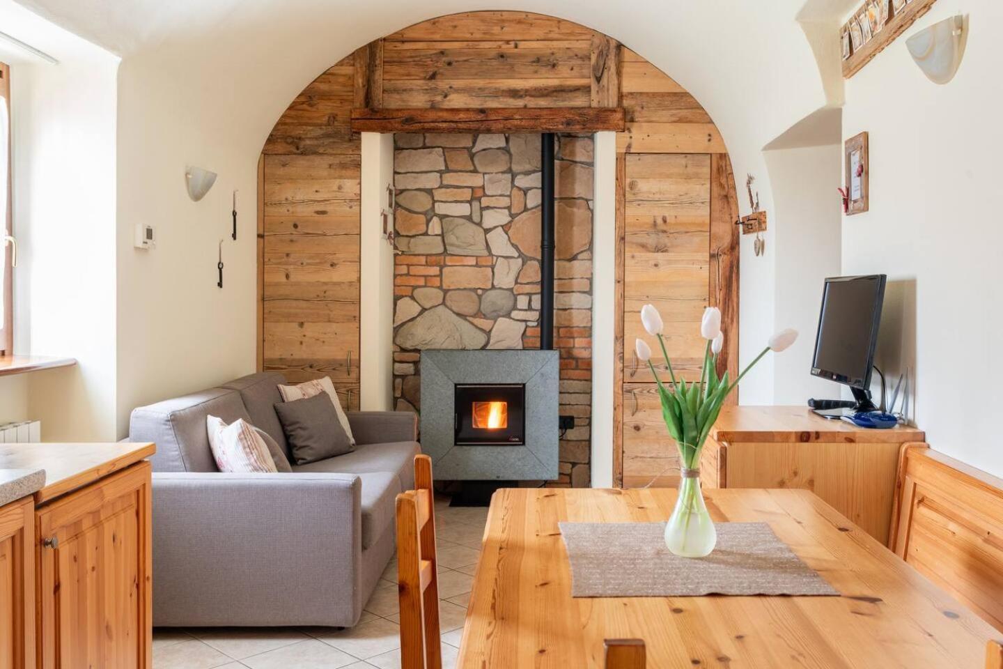 Cottage Casa Felice Клузоне Экстерьер фото